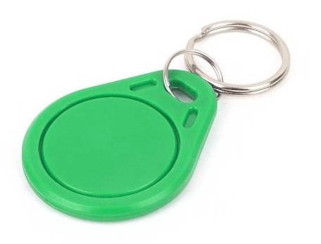 RFID přívěsek zelený